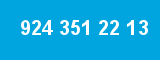 924 351 22 13 924 351 22 13
